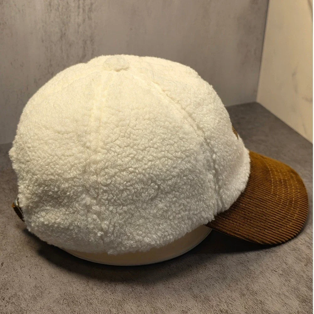 Harry‎ Potter Hogwarts Sherpa Fleece Corduroy Baseball Cap Hat Miniso